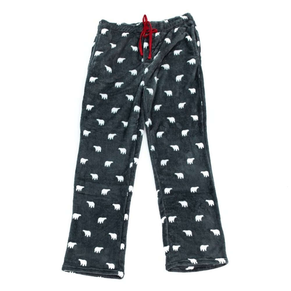 Coca-Cola Polar Bear Unisex Cozy Fleece Pajama Lounge Pants New